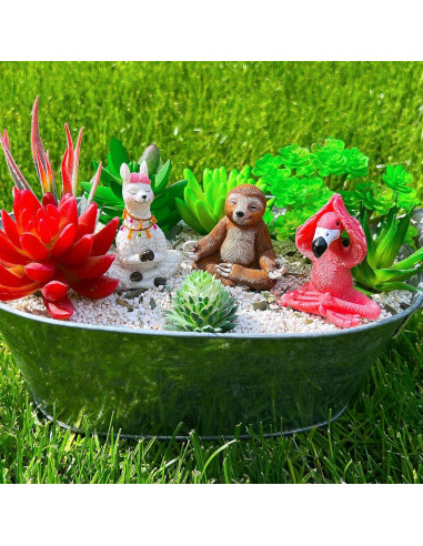 Conjunto de Figuras de Yoga Miniatura Mood Lab - 3 Piezas