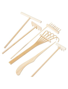 Juego de 6 Rastrillos Mini Jardín Zen MHYGKTXRA