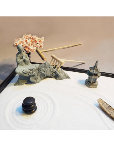 Juego de 6 Rastrillos Mini Jardín Zen MHYGKTXRA