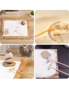Set de 7 Rastrillos de Jardín Zen Mini MHYGKTXRA 2