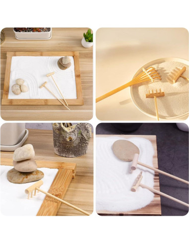 Set de 7 Rastrillos de Jardín Zen Mini MHYGKTXRA