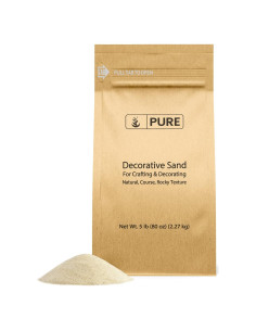 Arena Decorativa Beige 2.27 kg Pure - Manualidades y Decoración