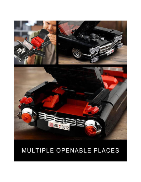 Mould King Coche Deportivo 1245 Piezas Modelo 1:14 Mould King Coche Deportivo 1245 Piezas Modelo 1:14