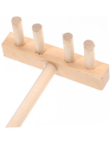 5 Rastrillos de Madera para Jardín Zen - Accesorios de Arena