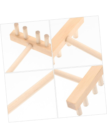 5 Rastrillos de Madera para Jardín Zen - Accesorios de Arena