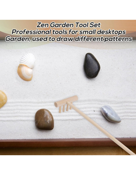 Juego de Mini Rastrillos de Jardín Zen Gosknor - 4 Estilos