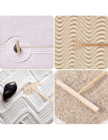 Juego de Mini Rastrillos de Jardín Zen Gosknor - 4 Estilos