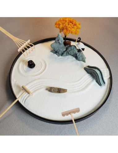 Mini Rastrillos de Jardín Zen Framendino - 3 Piezas de Bambú