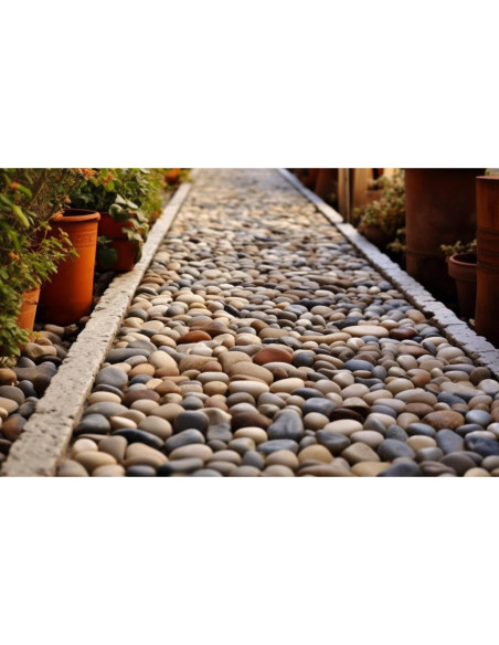 Piedras de Río Pulidas StoneCreek 0.91 kg Decorativas Jardín