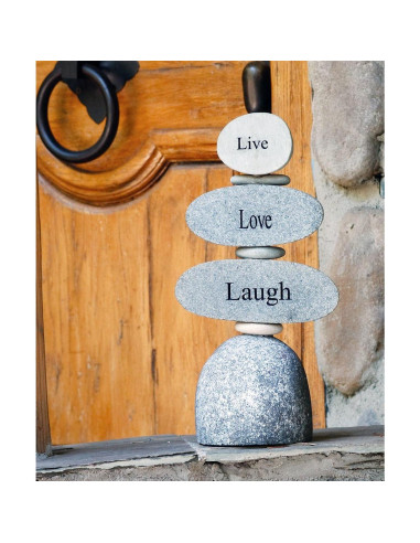 Estatua de Jardín de Piedra Grabada Garden Age 30.5 cm