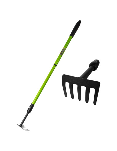 Rastrillo de Jardín Ajustable YIAD DRAGON HORSE 70-100 cm