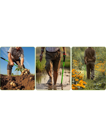 Rastrillo de Jardín Ajustable YIAD DRAGON HORSE 70-100 cm