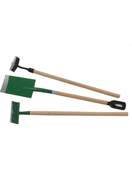 Juego de Herramientas de Jardín Miniatura SUPVOX 3 Piezas