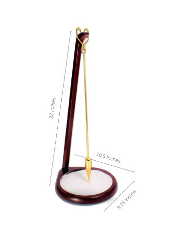 Péndulo de Arena Grande 58.42 cm Cereza - Jardín Zen Decorativo