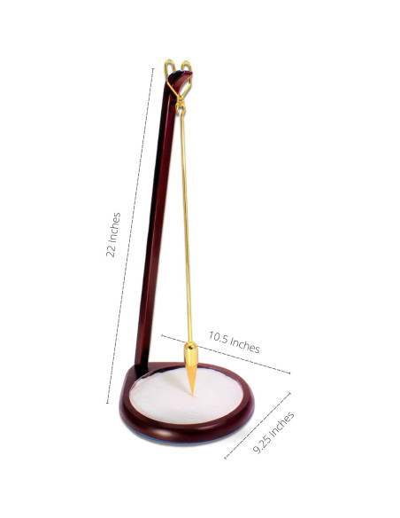 Péndulo de Arena Grande 58.42 cm Cereza - Jardín Zen Decorativo