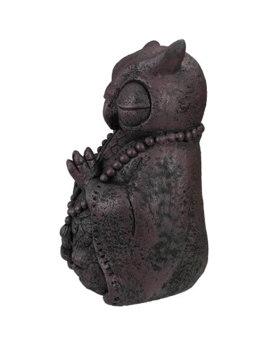 Estatua de Búho Meditador Northlight 43.2 cm Polystone