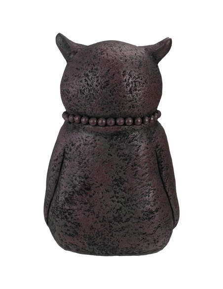 Estatua de Búho Meditador Northlight 43.2 cm Polystone