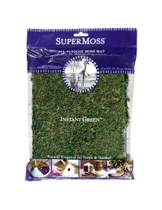 Alfombrilla de Musgo Instantáneo SuperMoss Verde 45.72x40.64 cm