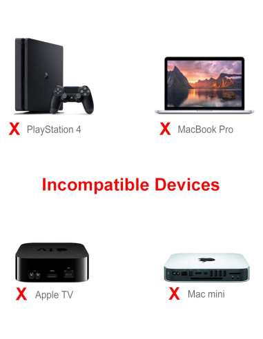 Adaptador HDMI a VGA Moread 1080p Negro para PC y Proyector