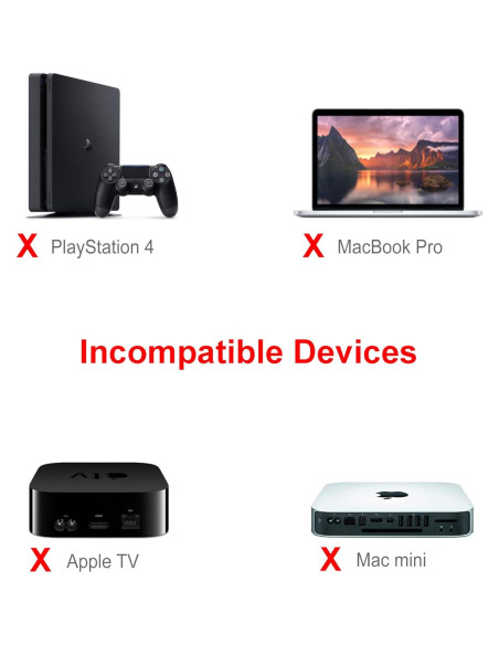 Adaptador HDMI a VGA Moread 1080p Negro para PC y Proyector