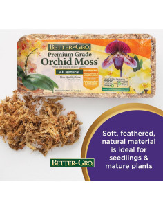 Musgo de Orquídea Mejor-Gro 1230.5 cm - 100% Natural 2