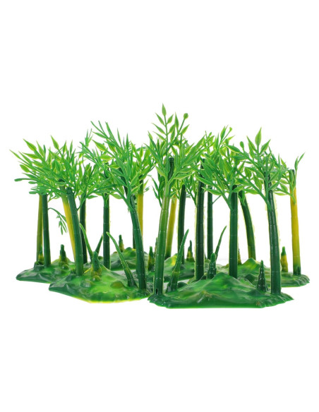 6 Piezas Árbol de Bambú Artificial Bonsái Realista SHINEOFI