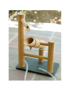 Fuente de Agua Exterior Bamboo Accents 30.48 cm Shishi Odoshi 2