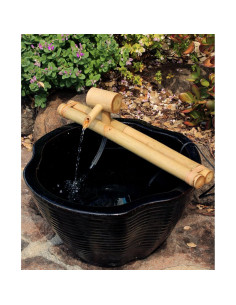 Fuente de Agua Zen Bamboo Accents 45.72 cm Resistente Exterior 2