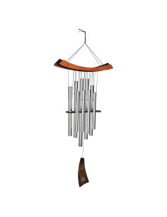 Campana de Viento Woodstock Chimes 86 cm Plata Resistente