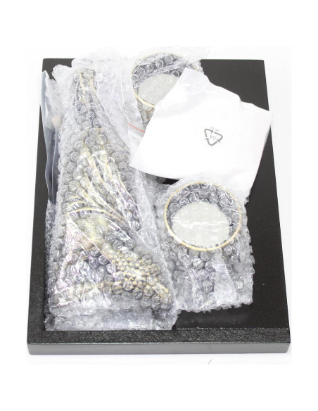 Jardín Zen de Mesa Buda Tailandés - 9 Piezas - 21.6 cm Jardín Zen de Mesa Buda Tailandés - 9 Piezas - 21.6 cm