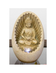 Fuente de Agua de Mesa Buda Zen Alpine WIN322 28 cm LED 2