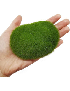 Rocas de Musgo Artificial YOOHUA 30PCS 3 Tamaños Verde 2