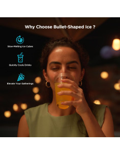 Máquina de Hielo GoveeLife Inteligente 9 Cubos 11,79 kg Plata 2