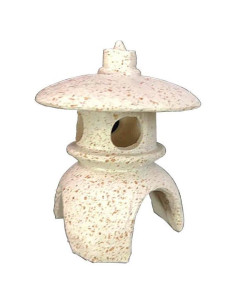 Estatua de Pagoda Zen Miniatura Sleeri 7x6cm Resina