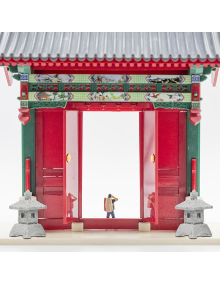 4 Estatuas Miniatura de Pagoda Outanaya para Jardín Zen