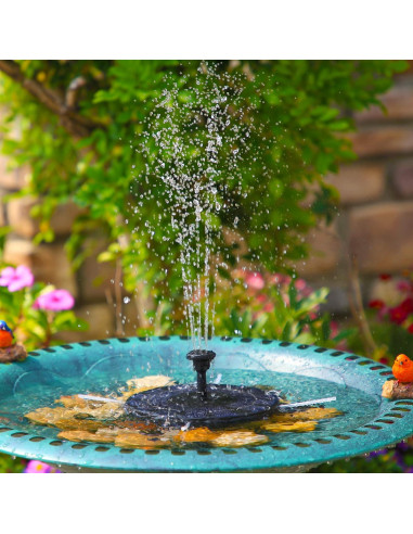 Bomba de Fuente Solar AISITIN 2.5W para Baño de Aves