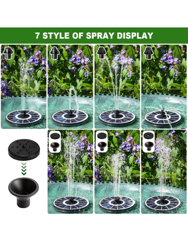 Fuente Solar Yzert 3.5W con Batería 2000mAh para Jardín