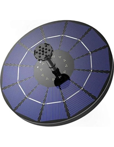 Bomba de Fuente Solar AISITIN 3.5W con Batería 1500mAh