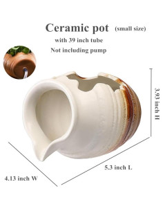 Fuente de Jardín Cerámica Andady 10.5x13.5x10 cm Decorativa 2