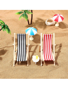 Conjunto Miniatura Jardín Playa Abaodam 12.99x12.99cm 2