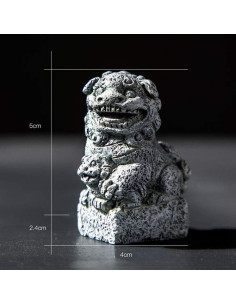 Decoraciones para Acuarios Smoothedo-Pets Mini León 5cm Set 2 2