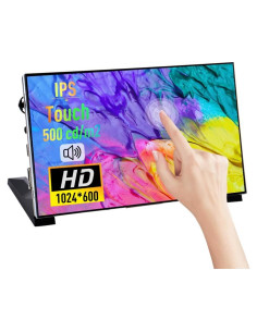 Pantalla Táctil 7" GeeekPi LCD 1024x600 HDMI para Raspberry Pi