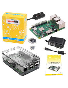 CanaKit Raspberry Pi 3 B+ con fuente 2.5A y caja premium