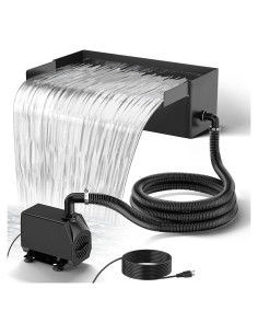 Kit de desagüe de cascada NFESOLAR 12.2" Acero Inoxidable