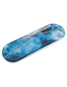 Soporte de Incienso Cerámica CEREMONIA Estrellado 30x10 cm