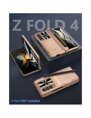 Funda Viaotaily para Galaxy Z Fold 4 con Soporte S Pen