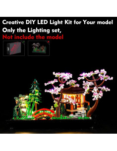 Kit de Luz LED LocoLee para LEGO Jardín Tranquilo 10315 2