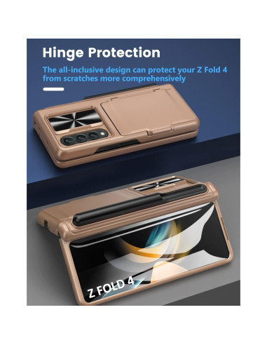Funda Viaotaily para Galaxy Z Fold 4 con Soporte S Pen