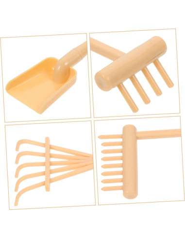 6 Herramientas de Rastrillo Zen Toddmomy para Jardín de Arena