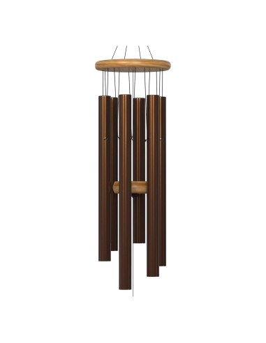 Campana de Viento Nalulu 71 cm Marrón Aluminio Exterior